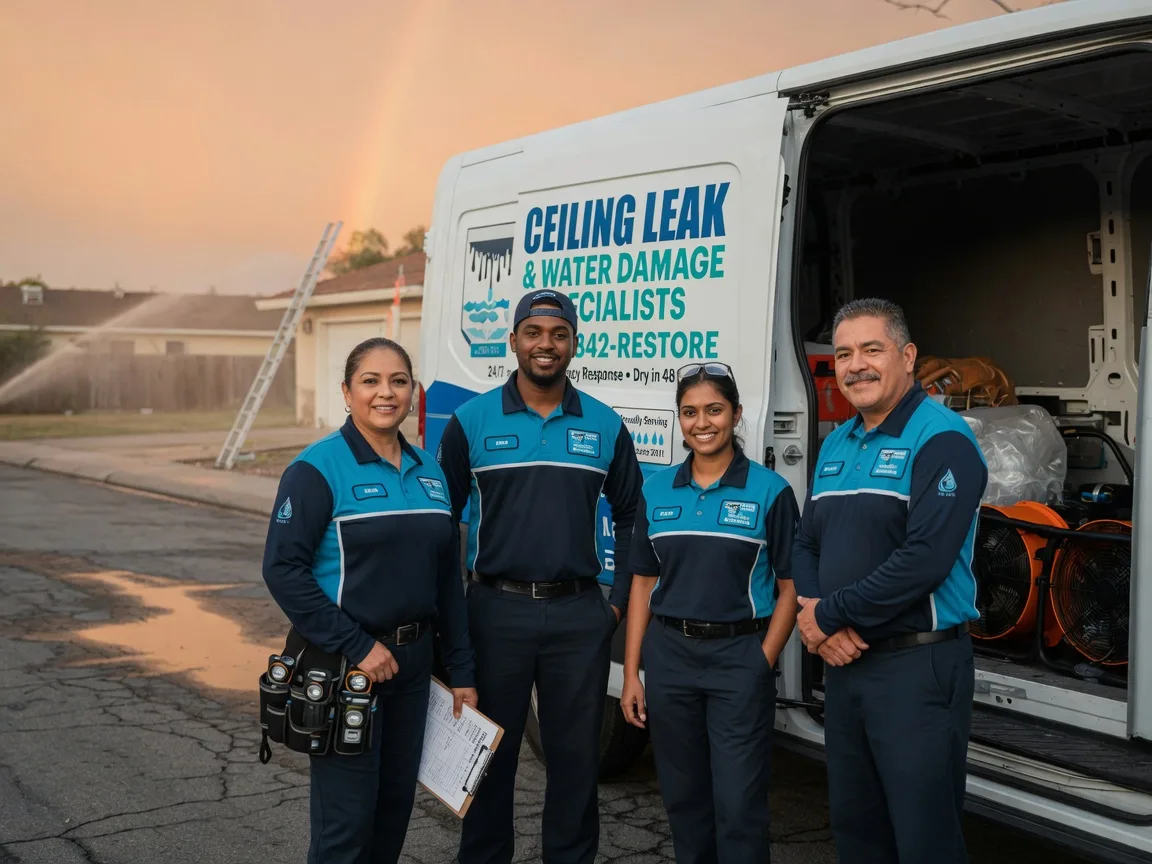 Ceiling Leak Cleanup company in West Springfield, PA